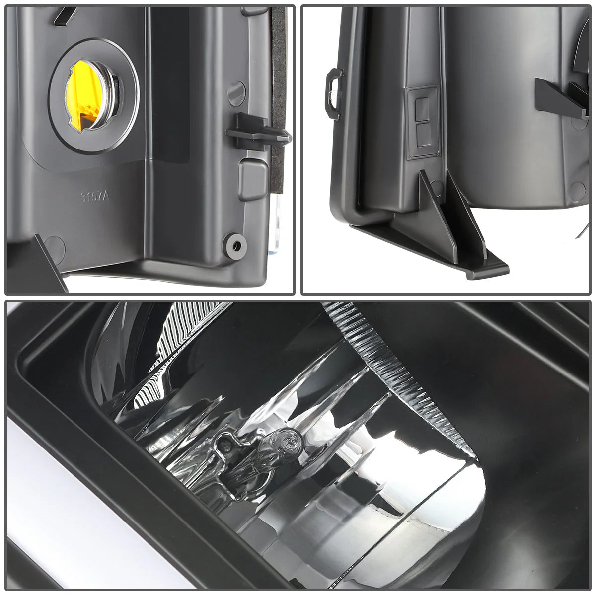 LED DRL Headlights 07-13 Chevy 1500 2500HD 3500
