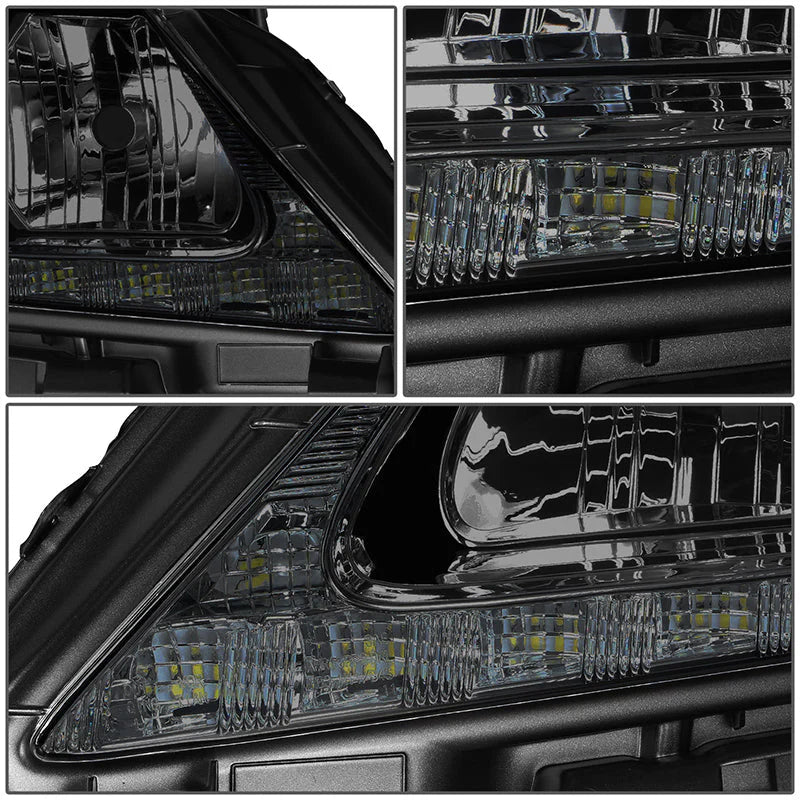 LED DRL Projector Headlights 13-15 Lexus ES300h, ES350