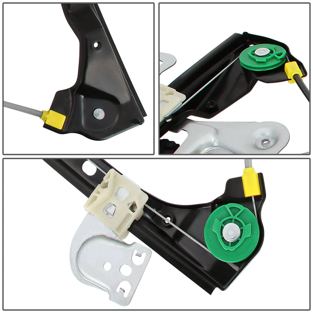 99-04 Oldsmobile Alero Pontiac Grand Am 2Dr Coupe Power Window Regulator w/Motor - Front Left Side