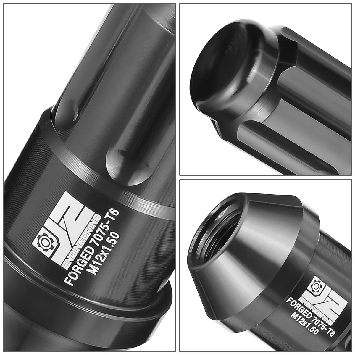 20 Pcs Aluminum Lug Nuts[A Variety of color options] Universal