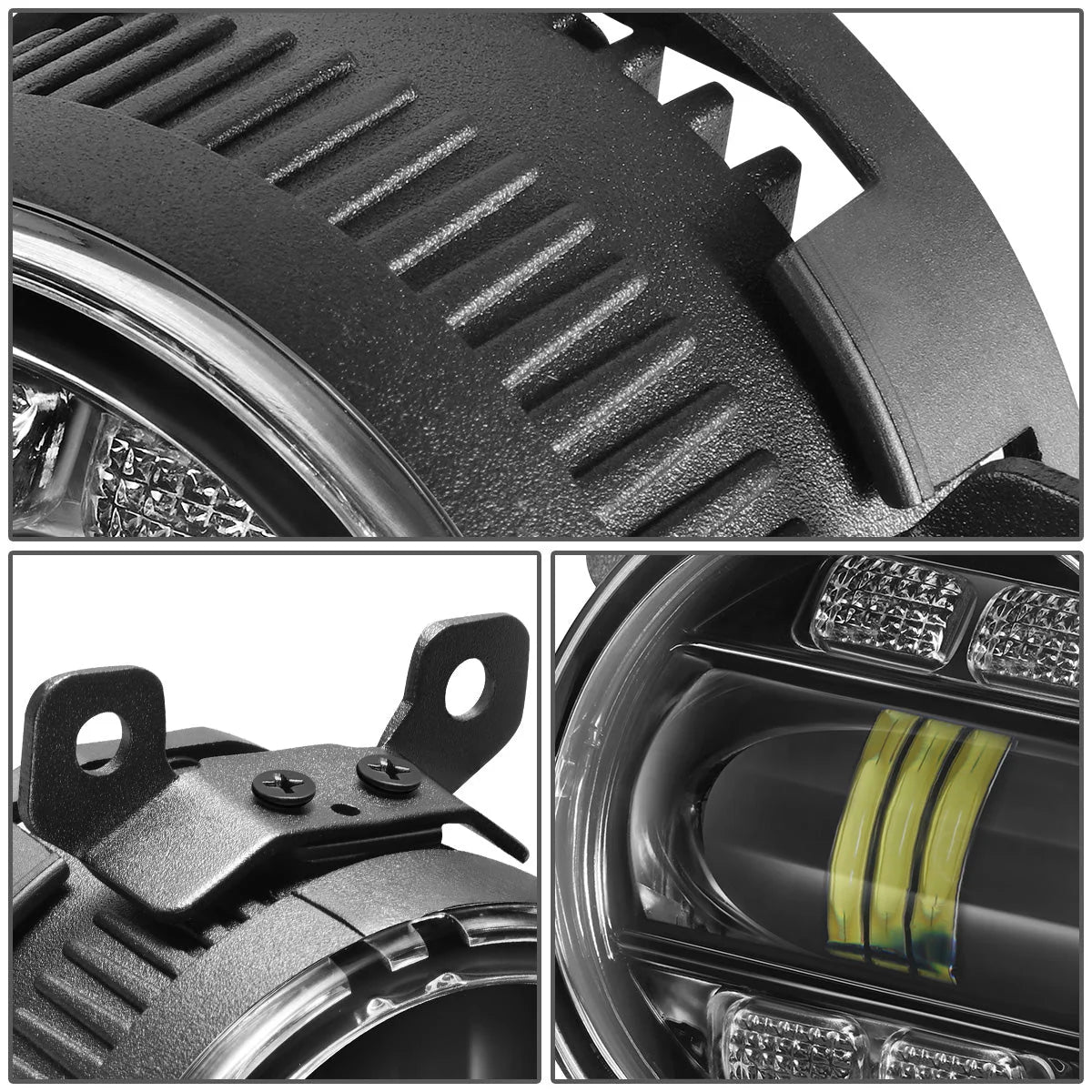 LED Projector Fog Lights w/ Wiring Harnesses 05-22 Ford Ranger, 12-14 Acura TL Honda CR-V