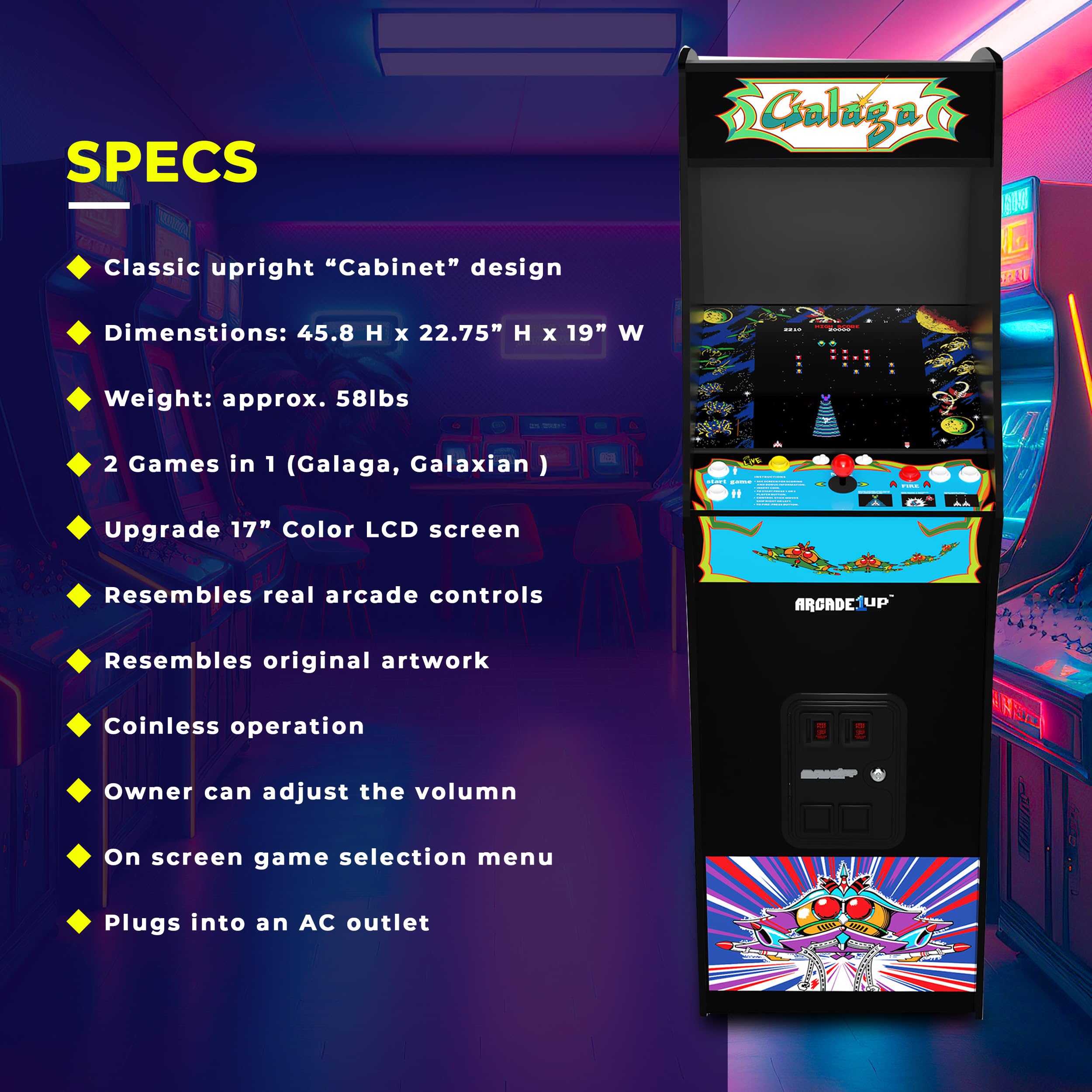 2026 Machine 5 Foot Tall Stand Up Cabinet