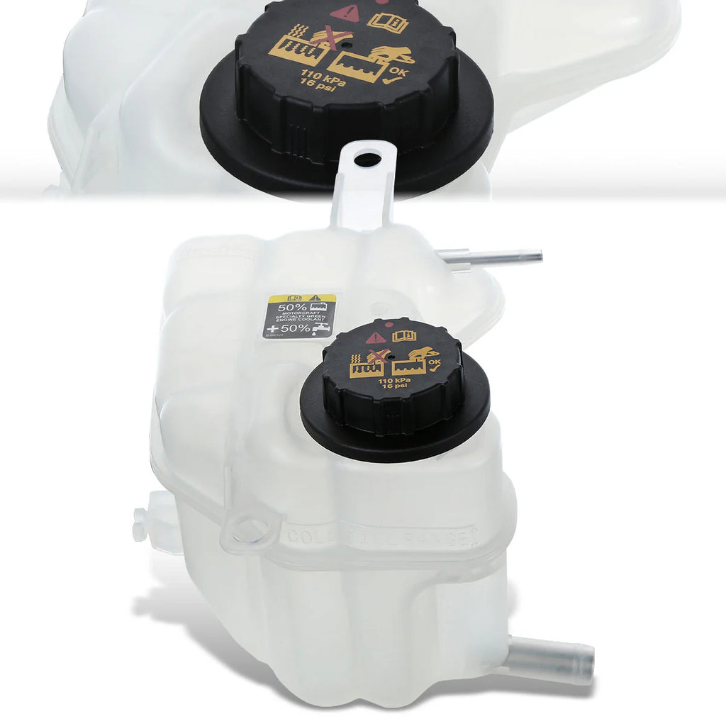 10-12 Ford Fusion Mercury Milan 2.5L 3.0L Coolant Overflow Reservoir w/ Cap