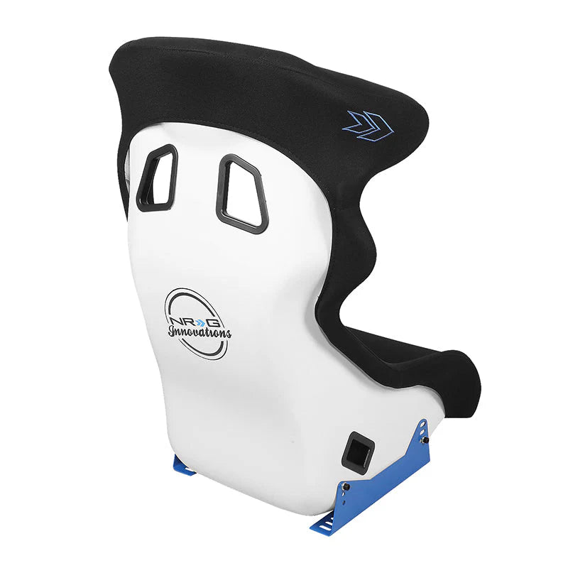 Microfiber Fiberglass Fixed Back Bucket Racing Seat w/Bracket Universal