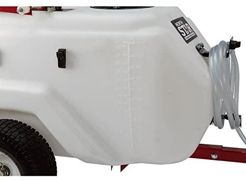 2026 21-Gallon Tow-Behind Trailer Sprayer, 2.2 GPM, 12V, Boom Broadcast & Spot Sprayer