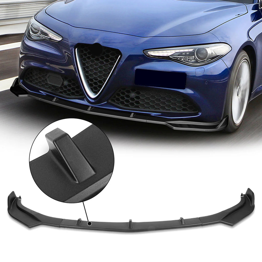 Sport Style Front Lip Spoiler 17-21 Alfa Romeo Giulia