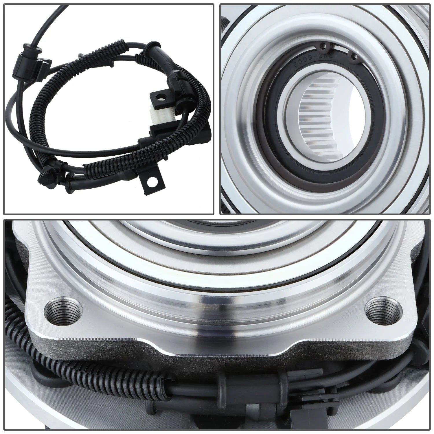 Front Left or Right Side Wheel Bearing & Hub Assembly 11-16 Ford F250, F350 Super Duty