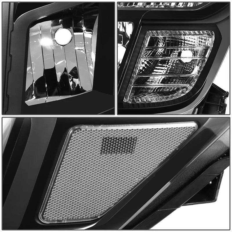 Factory Style Headlights 17-22 Nissan Titan, 16-22 XD