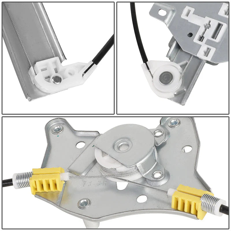 04-05 Dodge Verna 00-05 Hyundai Accent Sedan Power Window Regulator w/o Motor - Rear Right Side