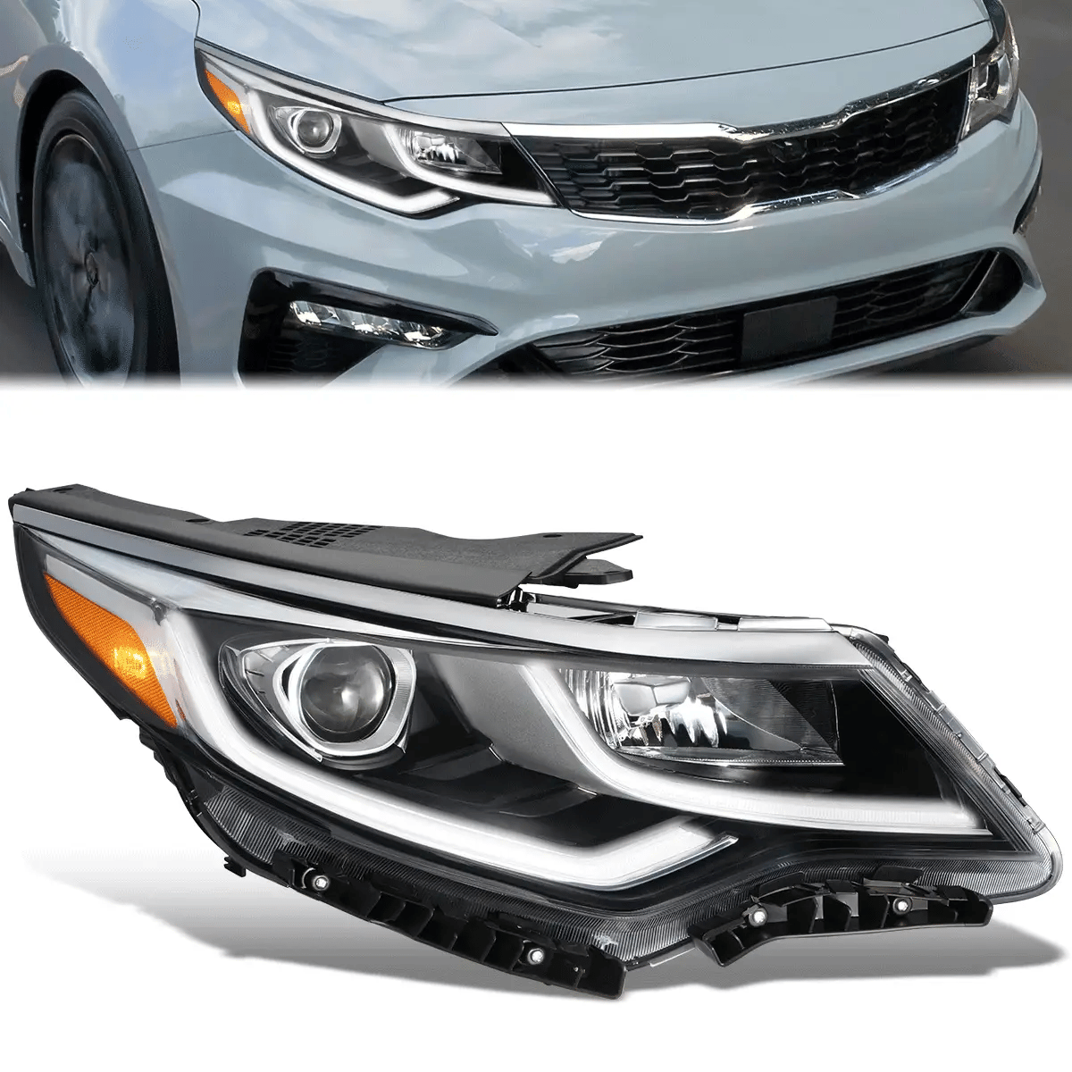LED DRL Projector Headlight (Right) 19-20 Kia Optima