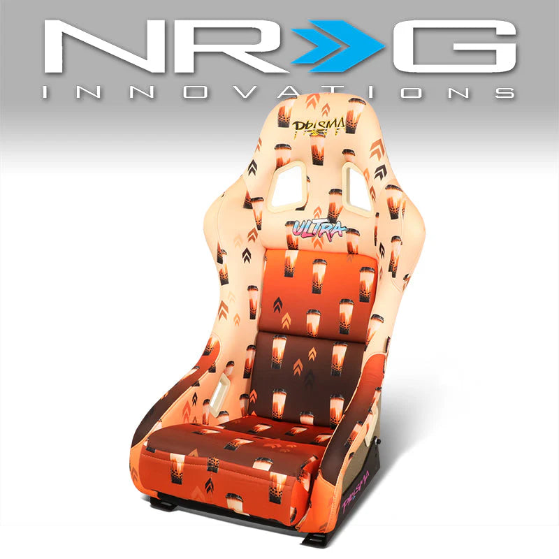 Vegan Satin Fixed Back Racing Bucket Seat Universal