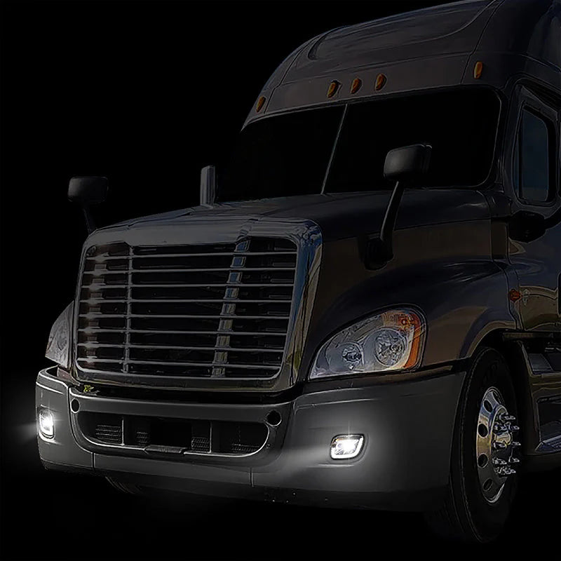 LED DRL Projector Fog Lights 08-17 Freightliner Cascadia