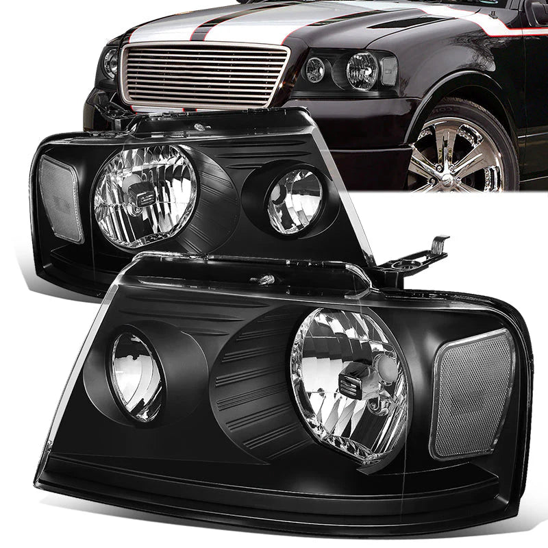 Factory Style Headlights 04-08 Ford F-150, 06-08 Lincoln Mark LT