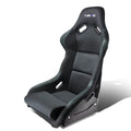 23 W x 18 D x 34 H in. Fiber Glass Bucket Racing Seat Universal