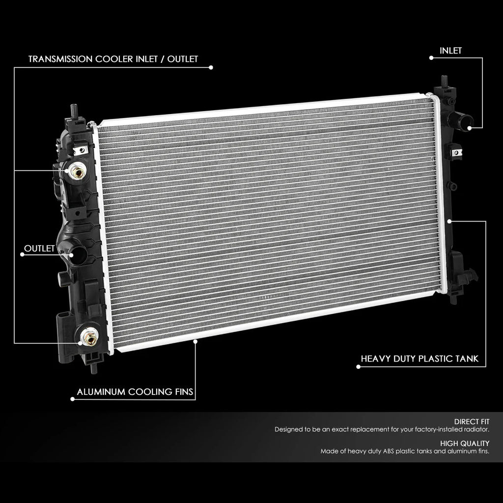 13366 Replacement Radiator 13-19 Cadillac XTS