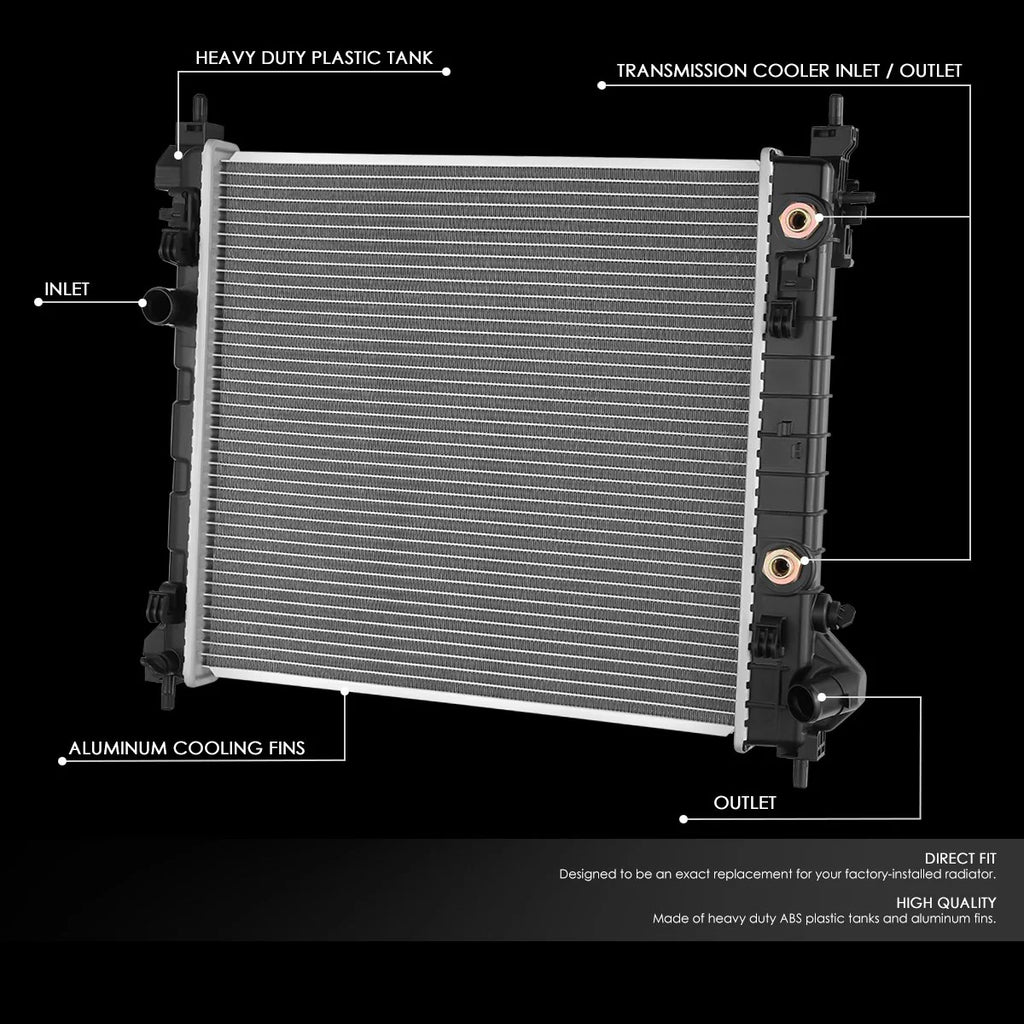 13342 Replacement Radiator 13-15 Chevy Spark 1.2L DOHC
