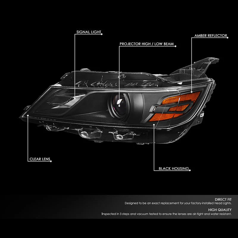 Factory Style Projector Headlights 15-20 Chevy Impala