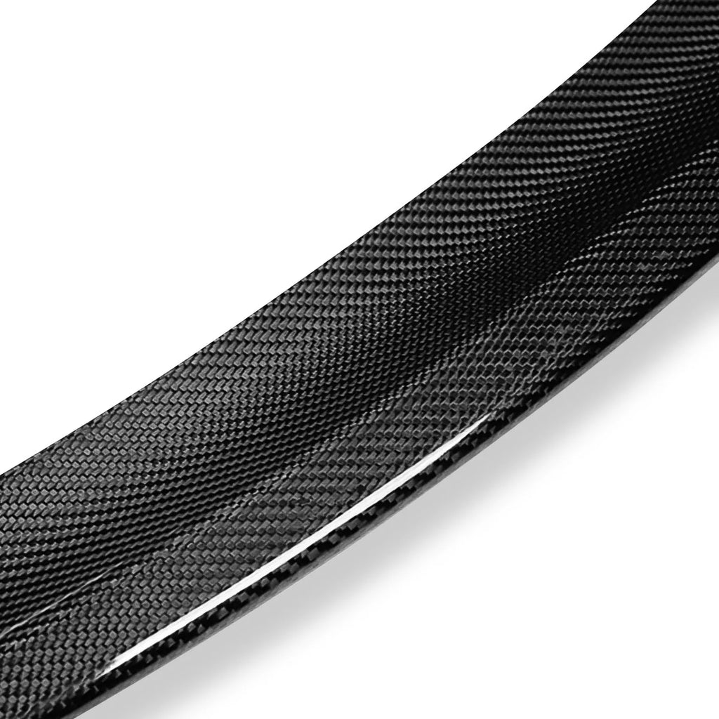 V-Style Carbon Fiber Rear Trunk Lid Spoiler 12-22 Tesla S