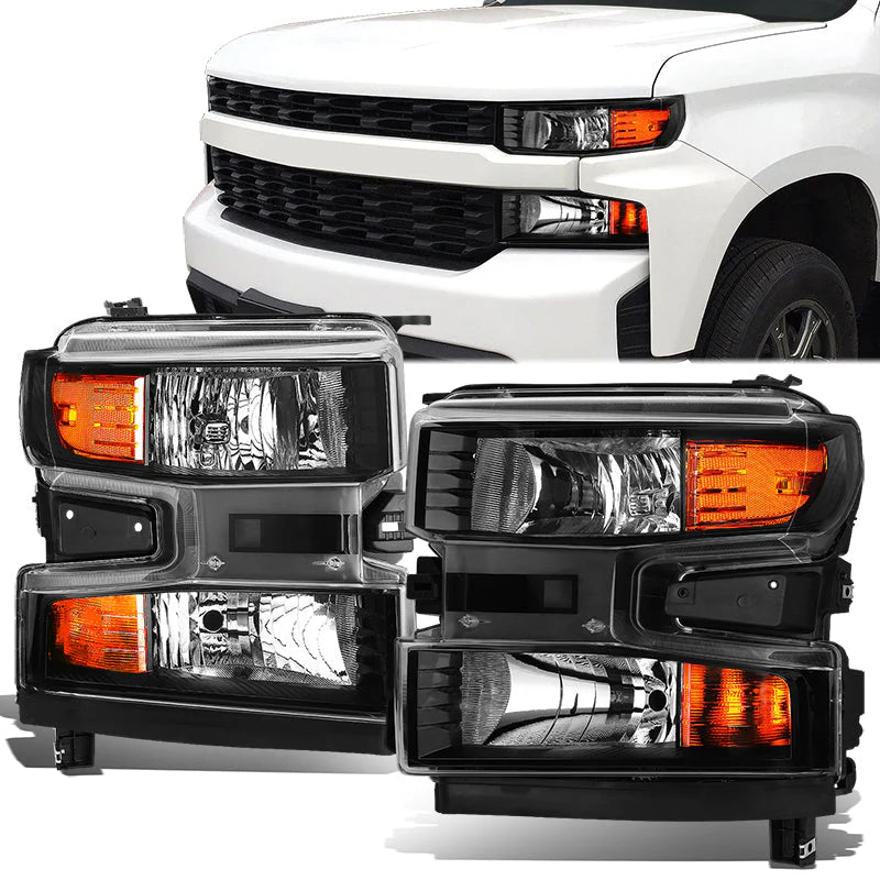 Factory Style Headlights 19-22 Chevy Silverado 1500