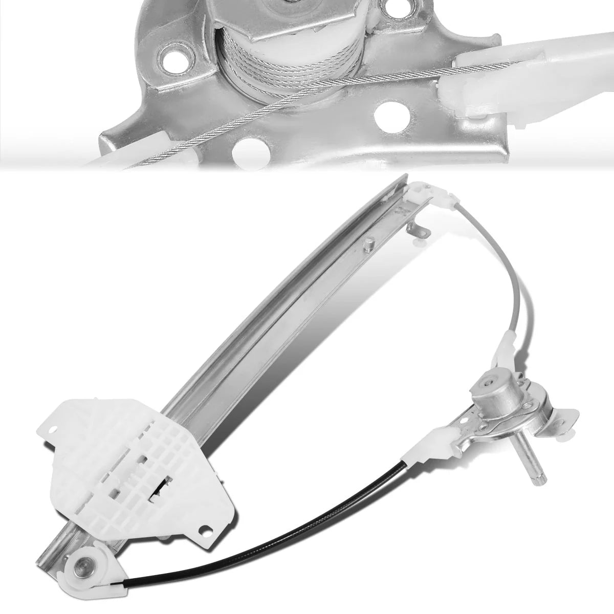 99-01 Hyundai Sonata Manual Window Regulator - Rear Left Driver Side