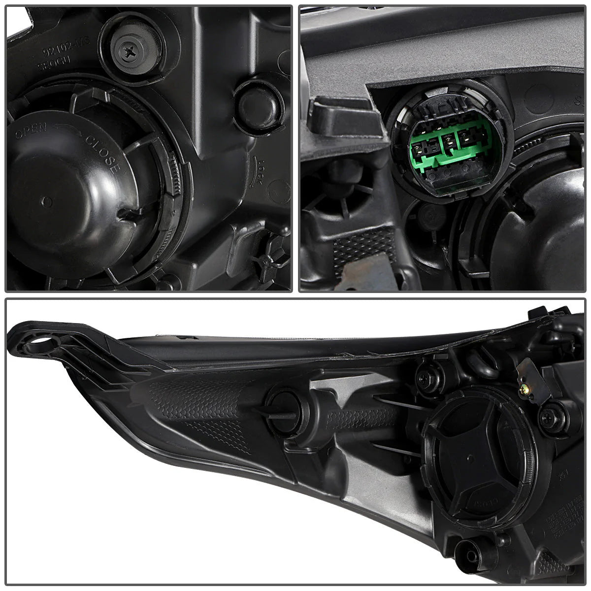 Factory Style Projector Headlight (Left) 19-21 Kia Forte Sedan