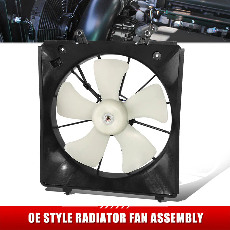 98-03 Honda Accord Acura CL TL V6 Radiator Cooling Fan Assembly - HO3115111