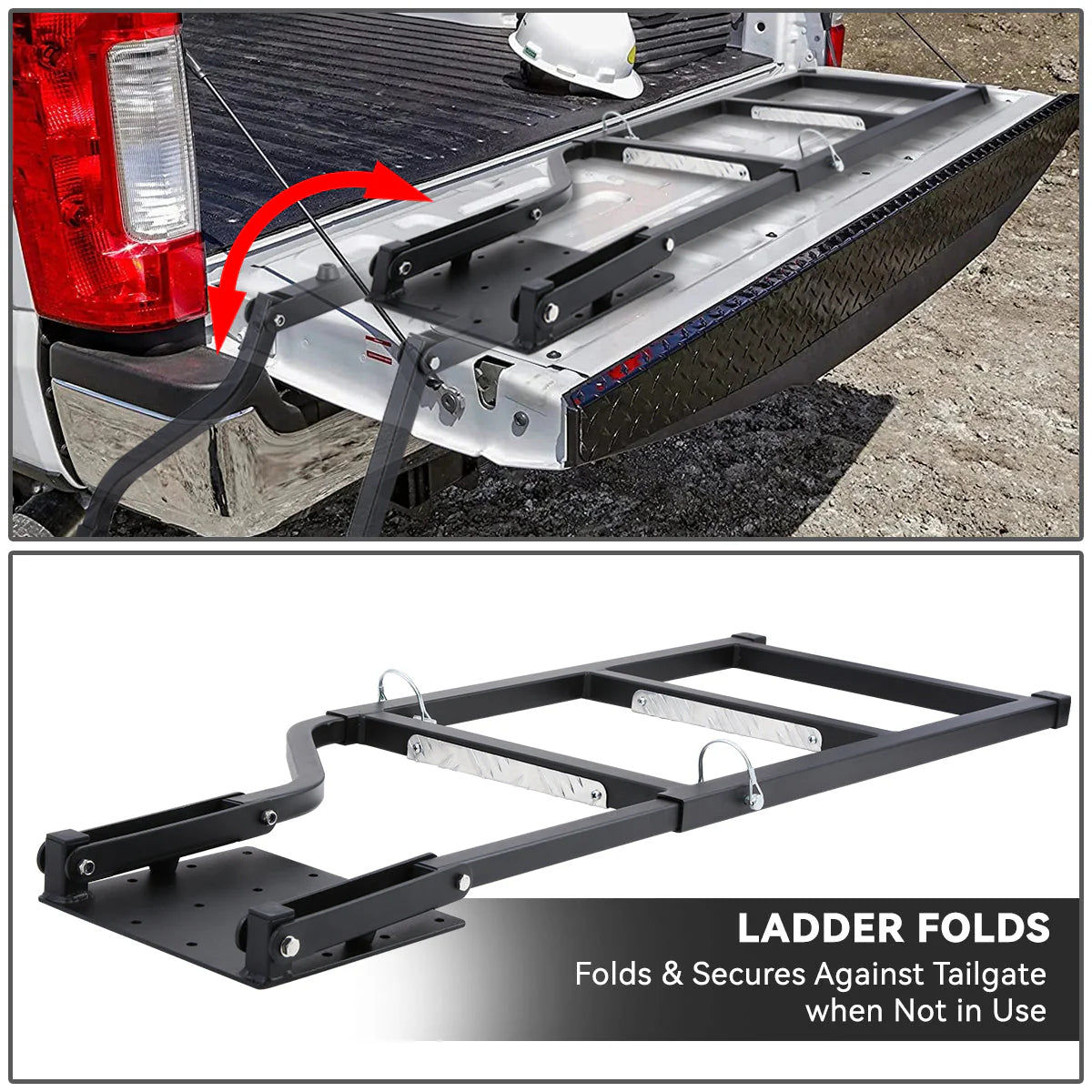 Universal Pickup Trucks Rear Gate Tailgate Ladder