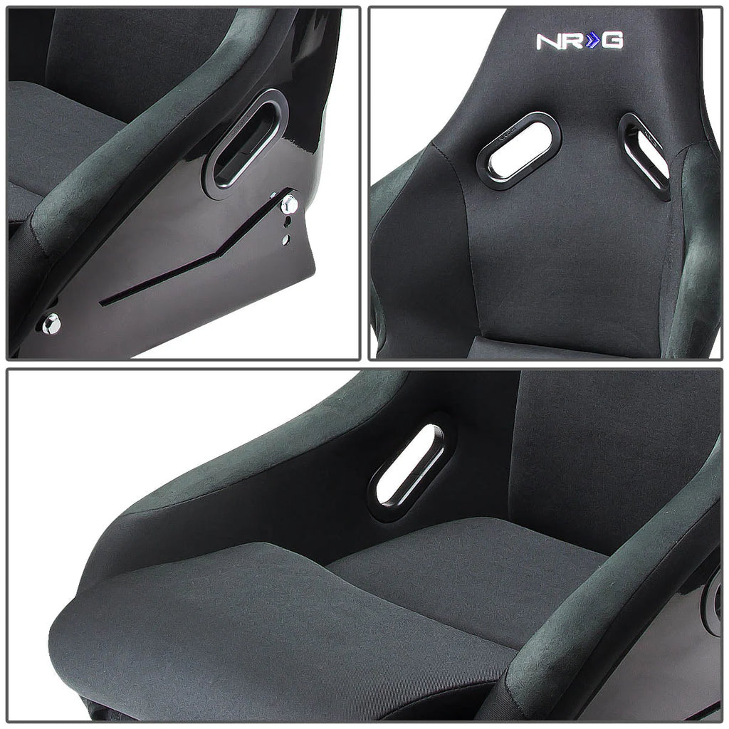 23 W x 18 D x 34 H in. Fiber Glass Bucket Racing Seat Universal