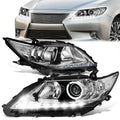 LED DRL Projector Headlights 13-15 Lexus ES300h, ES350