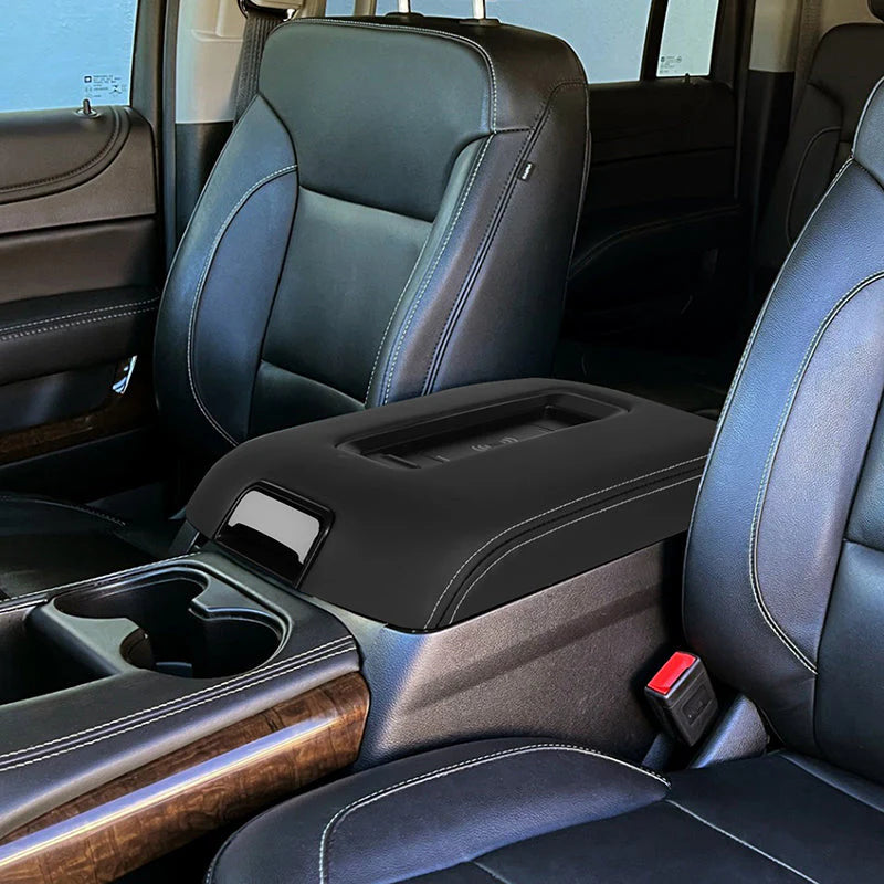 Center Console Lid w/Wireless Charger 15-20 Chevy Suburban / GMC Yukon XL