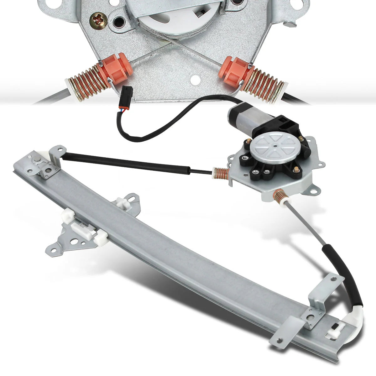 95-99 Nissan Sentra Power Window Regulator w/Motor - Front Left Driver Side