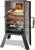 2026 30" Electric Smoker, 3 Adjustable Racks, Large Capacity BBQ Meat Smoker, Water & Wood Trays for Smoked Meat, Brisket, Salmon & Jerky, Adjustable Temperature Control