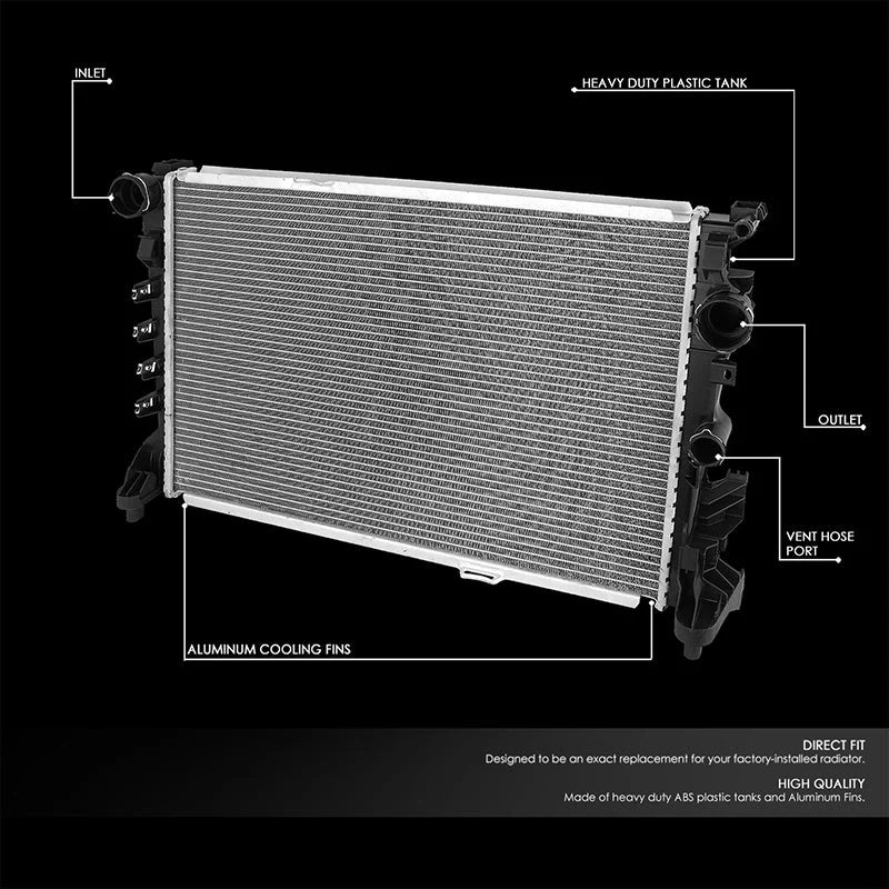 13358 Replacement Radiator 08-15 Mercedes-Benz C63, 12-14 Cls63, 10-16 E63 AMG