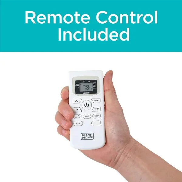 2026 14,000 BTU Portable Air Conditioner with Heat and Remote Control, White