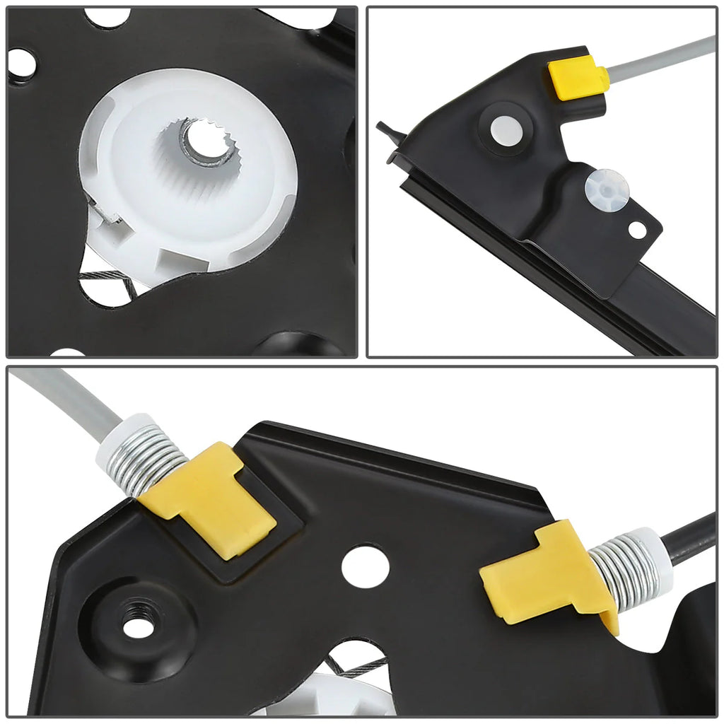 06-11 BMW 323I 335I M3 Sedan Power Window Regulator w/o Motor - Rear Right Passenger Side