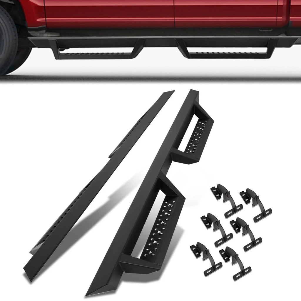 2.75 in. Running Boards with Drop Steps 09-22 Ram 1500 Classic 2500 3500 Crew Cab