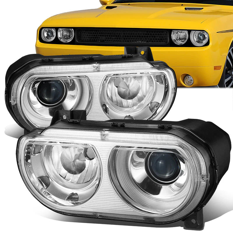 Projector Headlights 08-14 Dodge Challenger