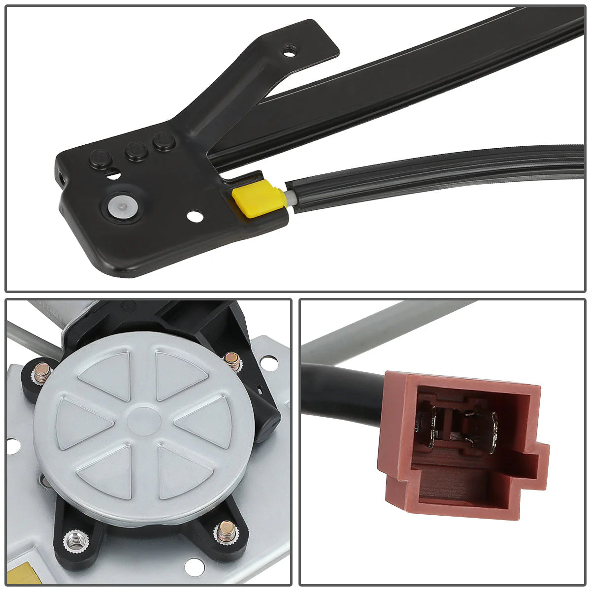 04-07 Chrysler Town&Country Dodge Caravan Power Window Regulator w/Motor - Front RH Passenger Side