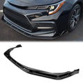 STP-Style Front Lip Spoiler - Gloosy 20-22 Toyota Corolla XSE / SE