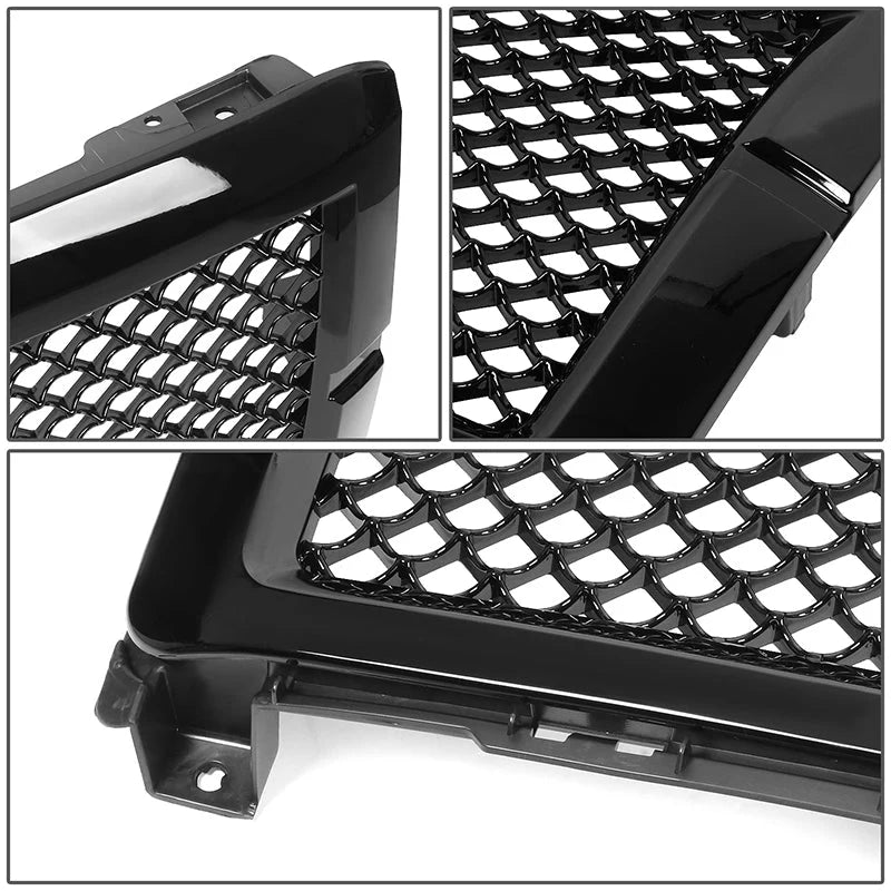 Diamond Mesh Front Grille 14-15 Chevy Silverado 1500