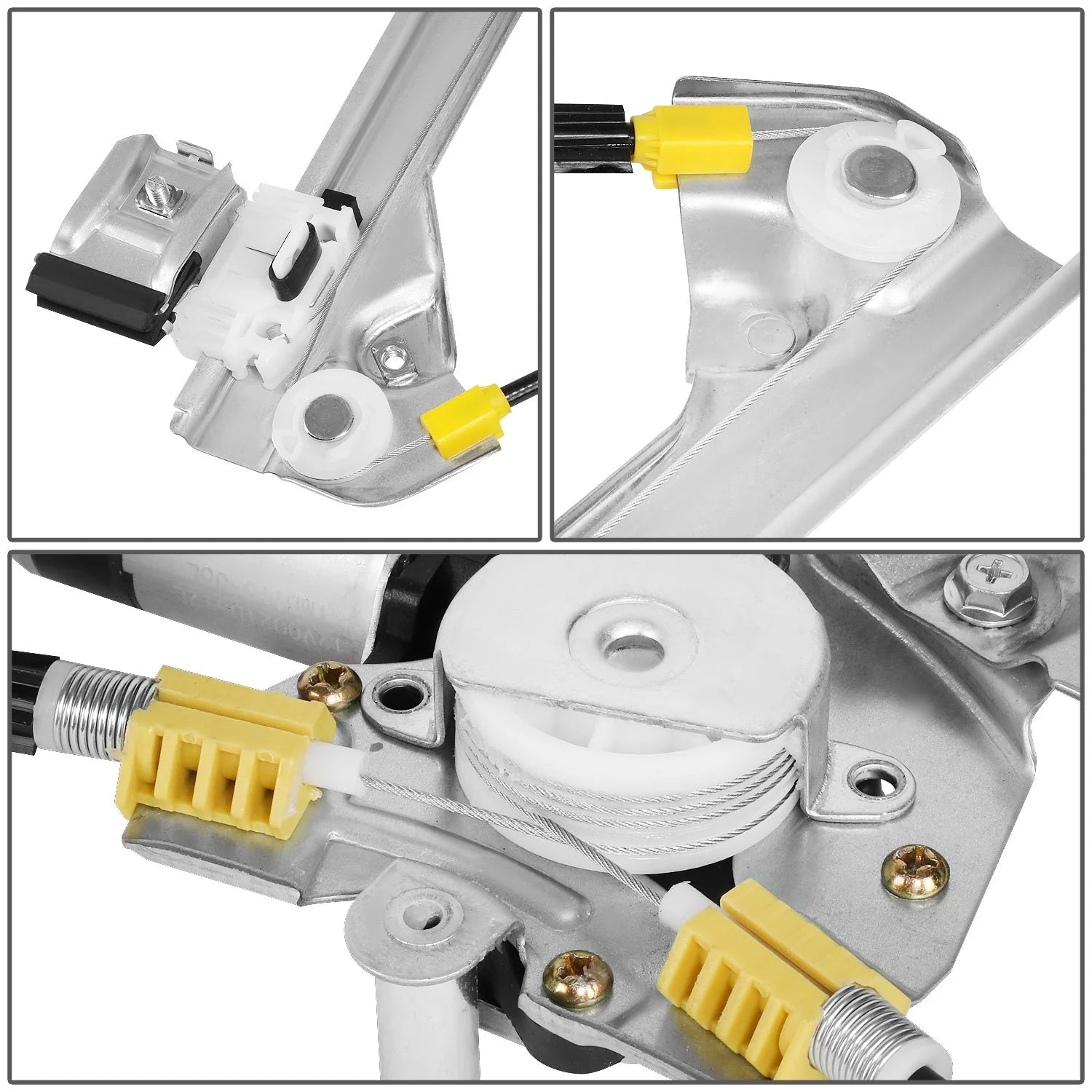 99-06 Chevy Silverado GMC Sierra 1500 2500 3500 Power Window Regulator w/Motor - Front Left Side
