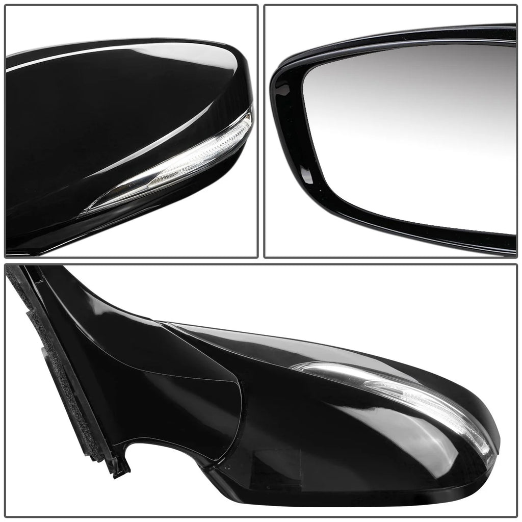 Powered Heated Side View Mirror (Left) 12-13 Hyundai Veloster