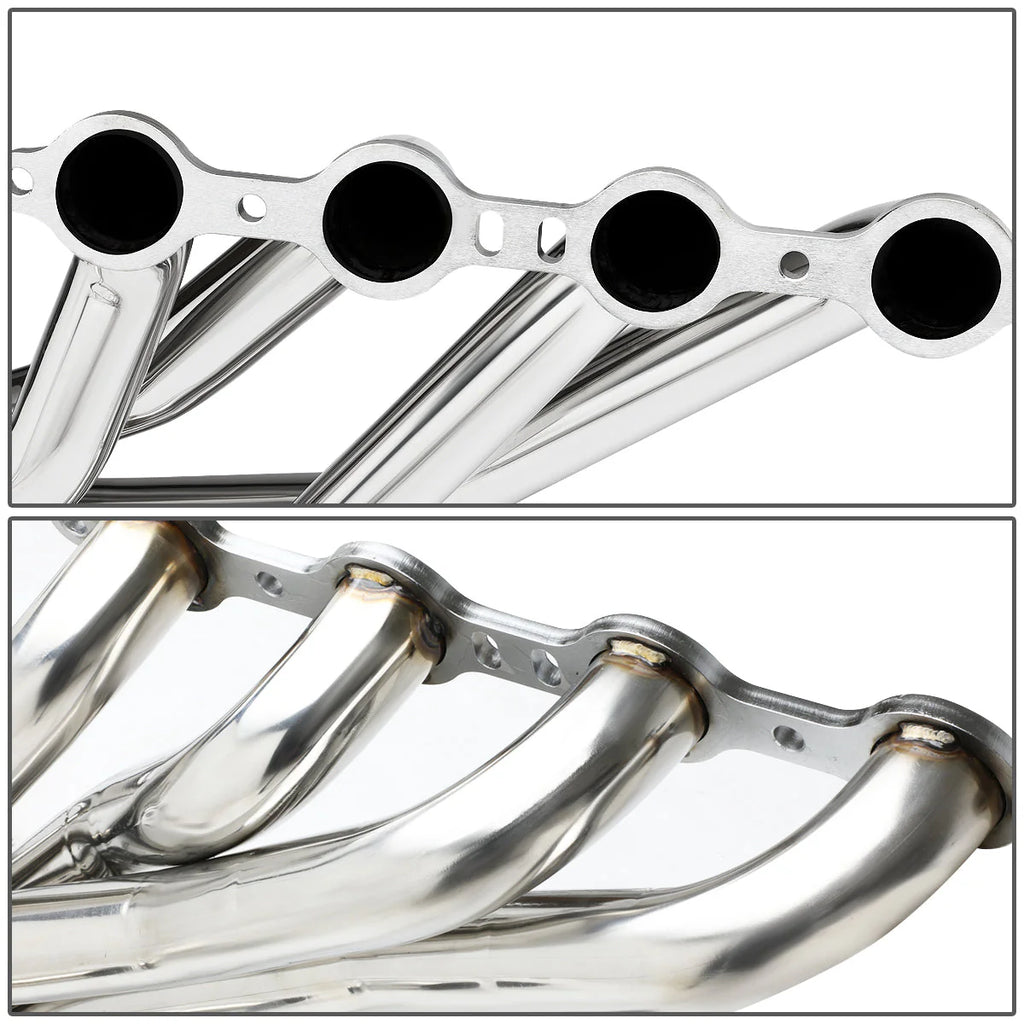 07-13 Chevy Silverado GMC Sierra 4.8L 5.3L 6.0L 6.2L Exhaust Header w/Y-Pipe - Stainless Steel