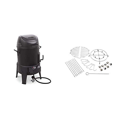 2026 Char-Broil Big Easy TRU-Infrared Smoker Roaster Grill with 22-Piece Turkey Fryer Accessory Kit, Even Cooking, 25 lb Capacity
