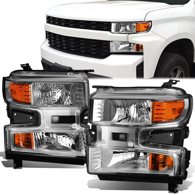 Factory Style Headlights 19-22 Chevy Silverado 1500
