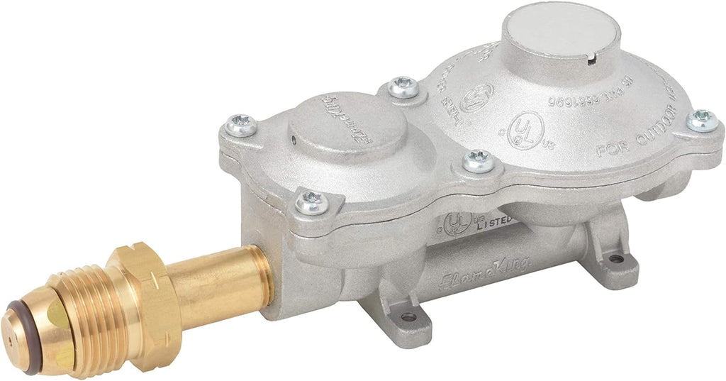 2026 Steel Propane Tank Cylinder with POL Valve and Collar, Great for Mixed Heating Systems, Home fireplaces, Dryers and Grills-Flame King