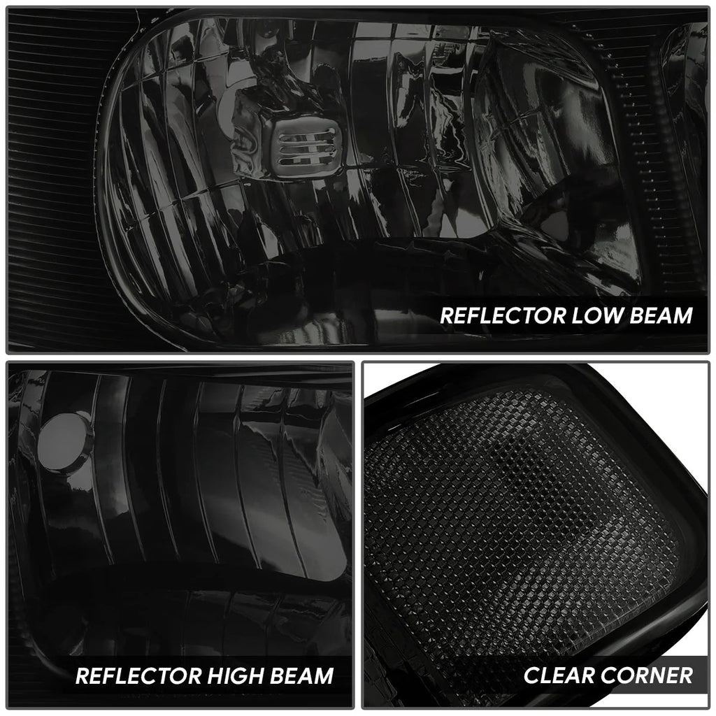 Factory Style Headlights 03-23 Chevrolet Express / GMC Savana 1500-4500