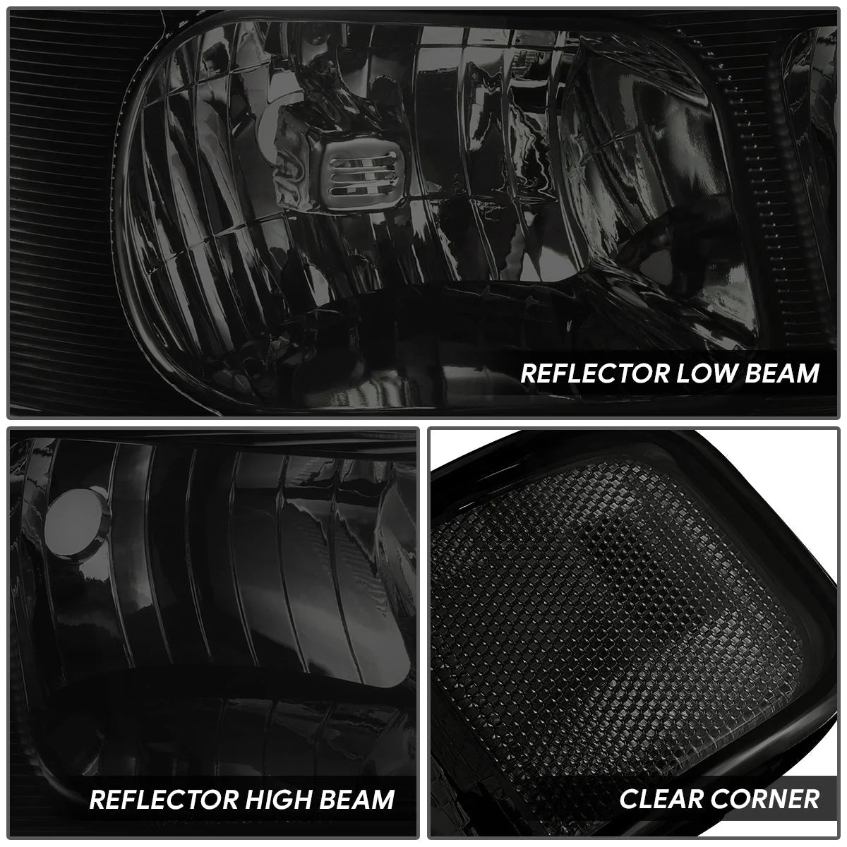 Factory Style Headlights 03-23 Chevrolet Express / GMC Savana 1500-4500
