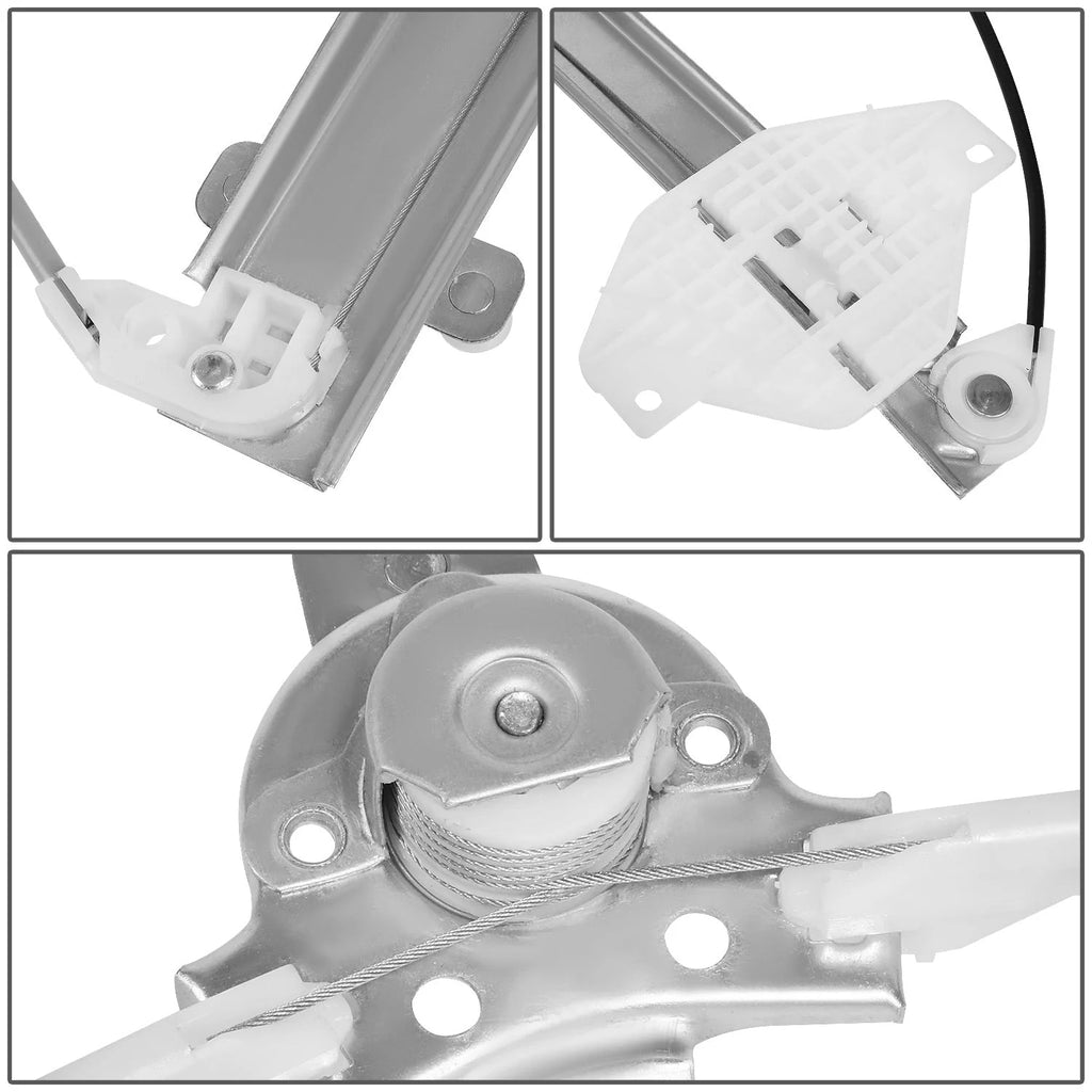 99-01 Hyundai Sonata Manual Window Regulator - Rear Left Driver Side
