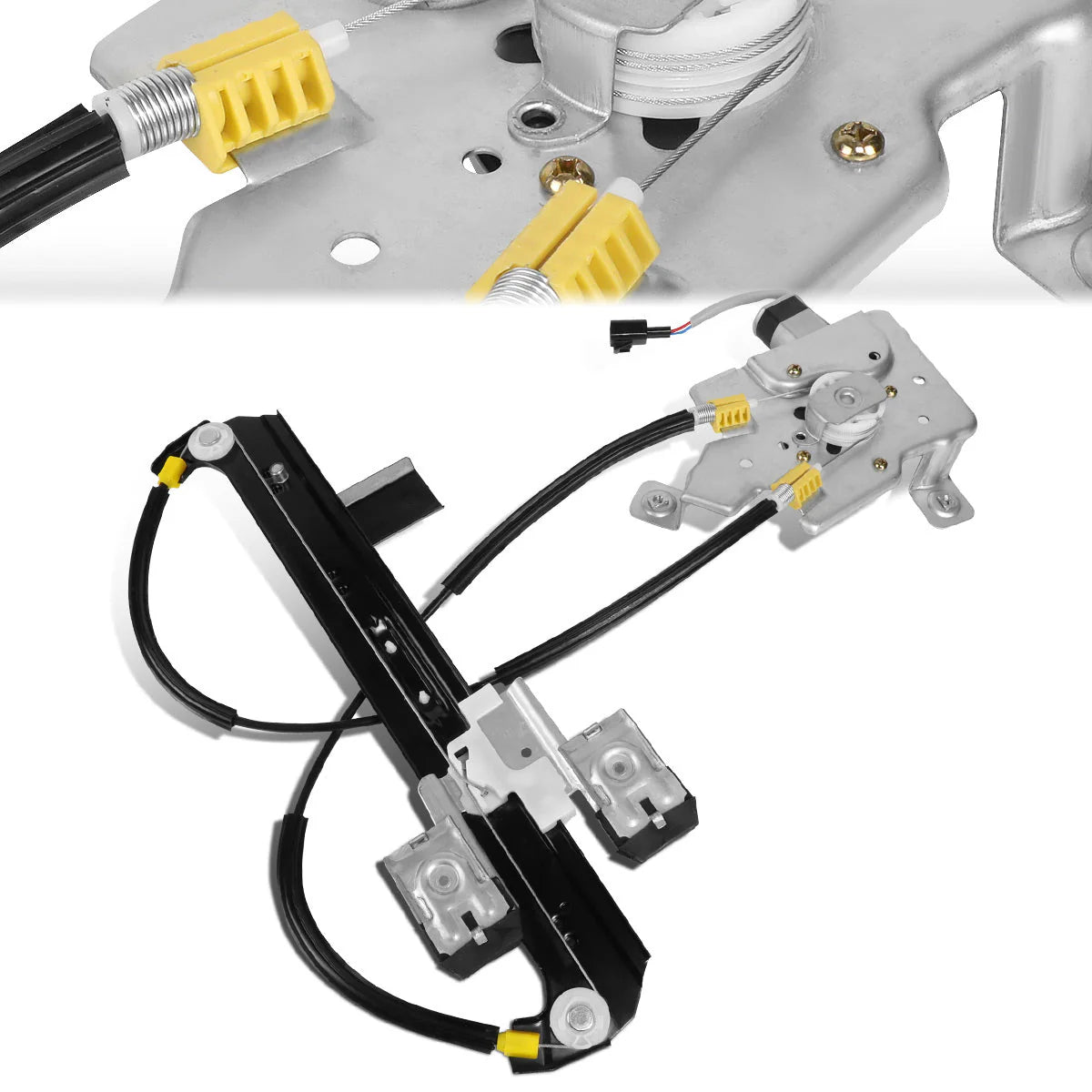 00-06 Chevy Tahoe GMC Yukon Power Window Regulator w/Motor - Rear Left Driver Side